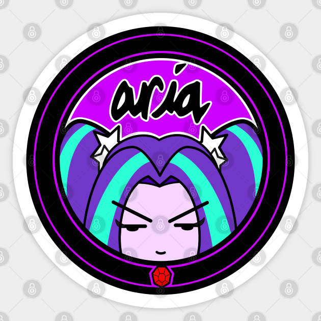 Aria Blaze Shirt [ Daria Parody ] Sticker by The Last Jennicorn